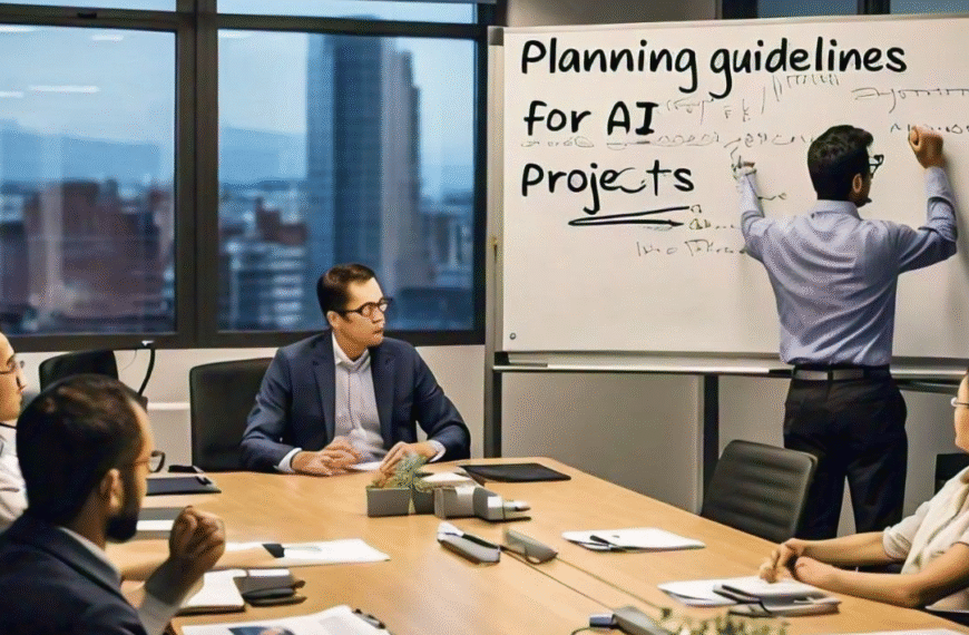 Planning Guidelines for AI Projects